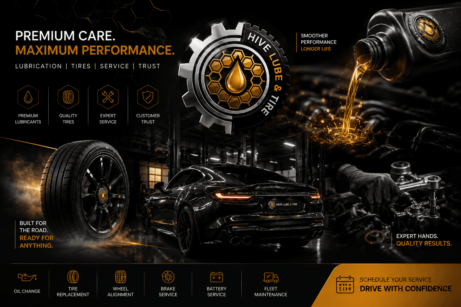 Hive auto shop full service